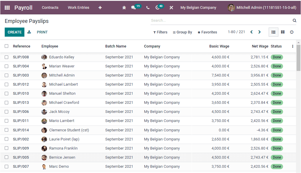 odoo-payroll