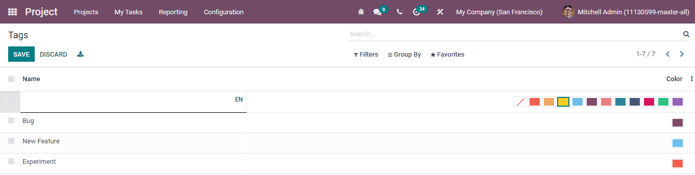 Odoo 15 Projects