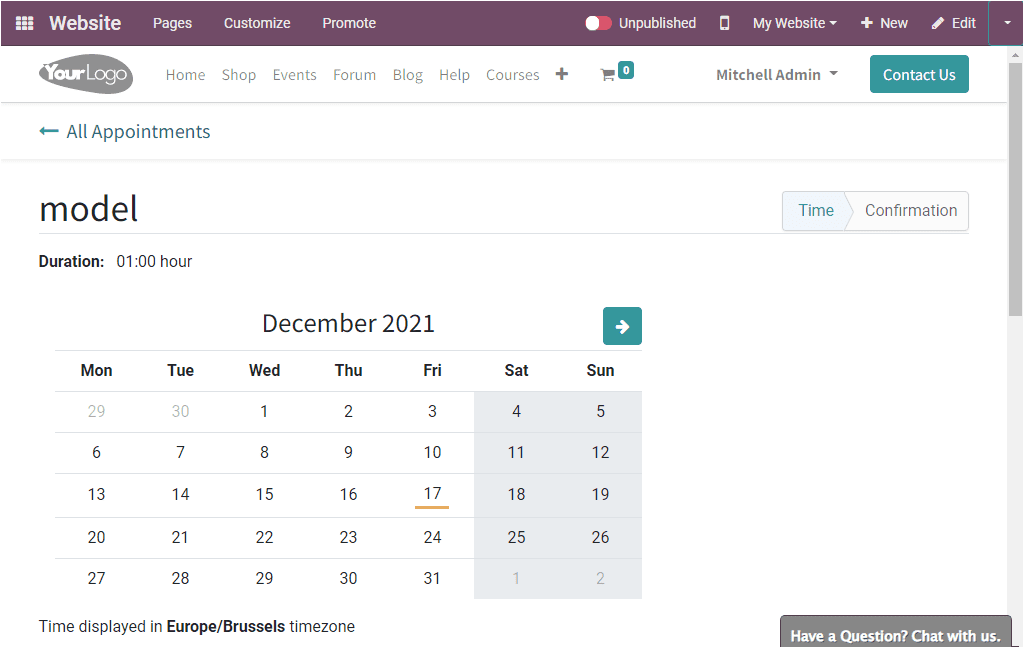 Odoo 15 Website Ecommerce
